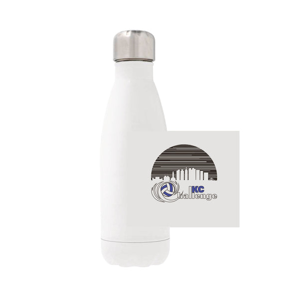 12oz Stainless Steel Water Bottle - White