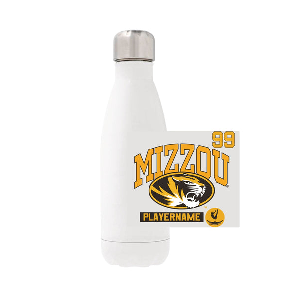 12oz Stainless Steel Water Bottle - White