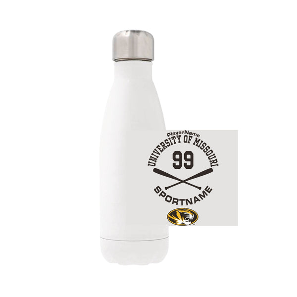 12oz Stainless Steel Water Bottle - White