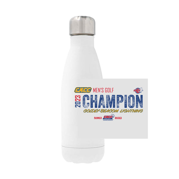 12oz Stainless Steel Water Bottle - White
