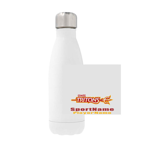 12oz Stainless Steel Water Bottle - white