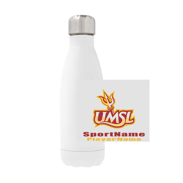 12oz Stainless Steel Water Bottle - white