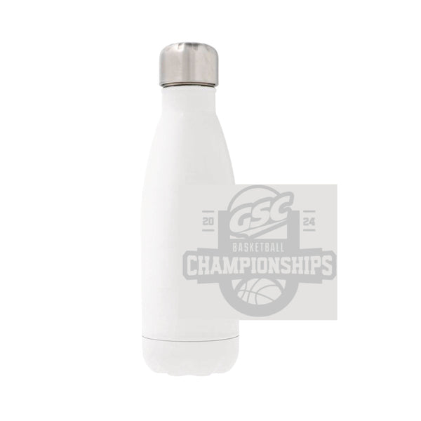 12oz Stainless Steel Water Bottle - White