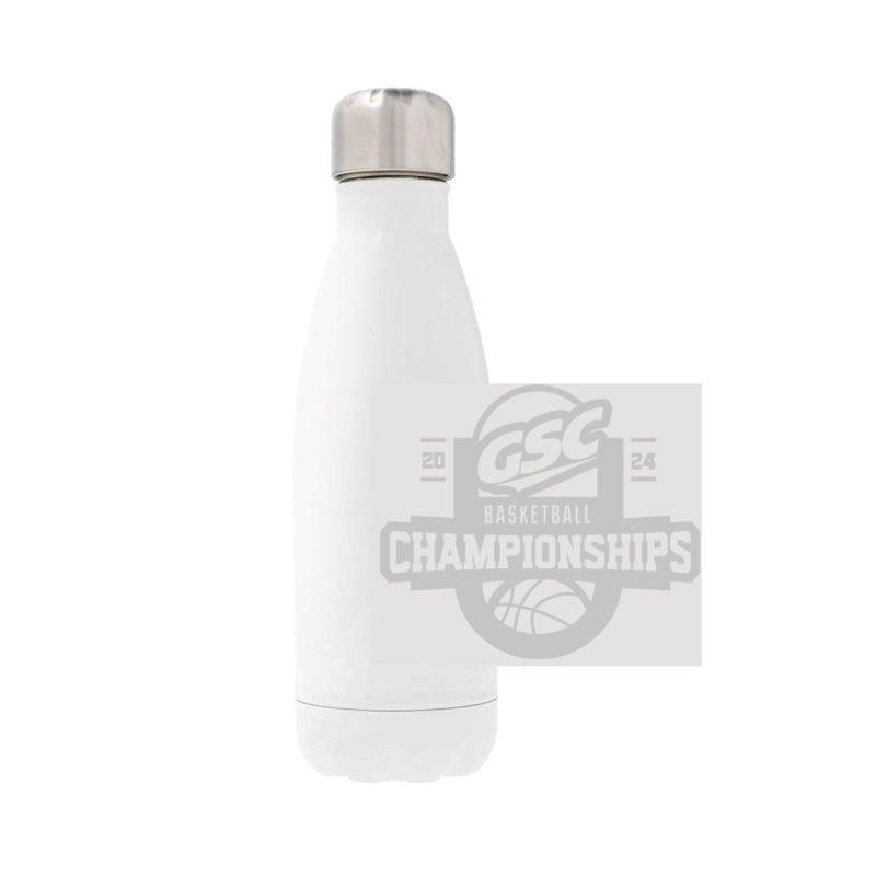 12oz Stainless Steel Water Bottle - White