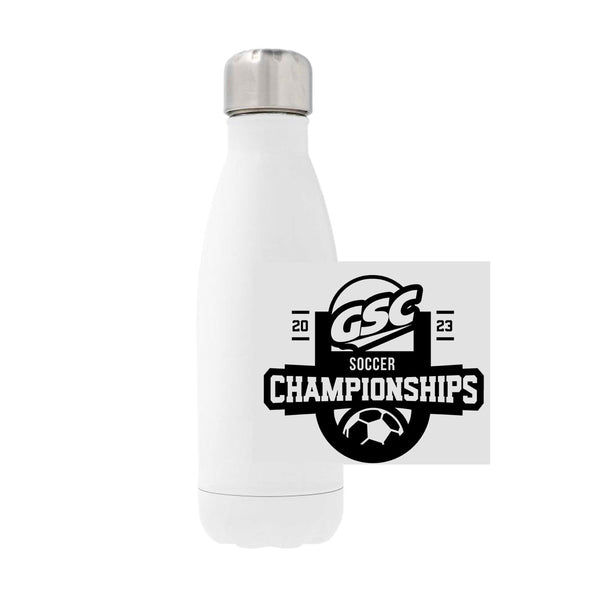 12oz Stainless Steel Water Bottle - White