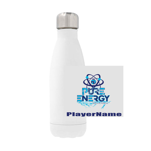 12oz Stainless Steel Water Bottle - White