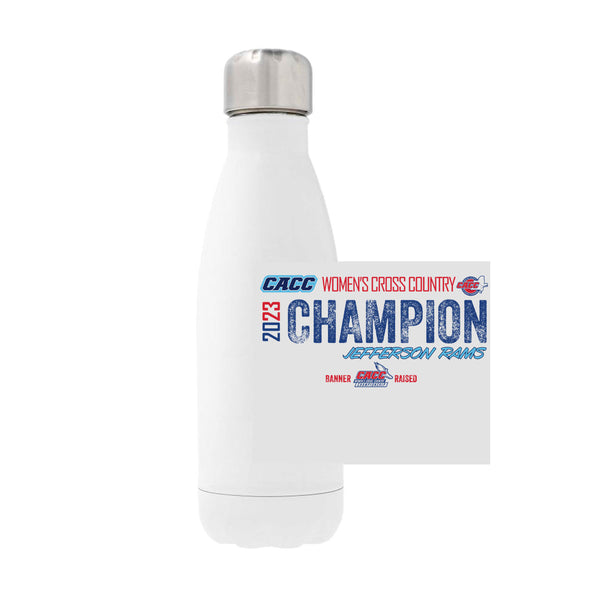 12oz Stainless Steel Water Bottle - White