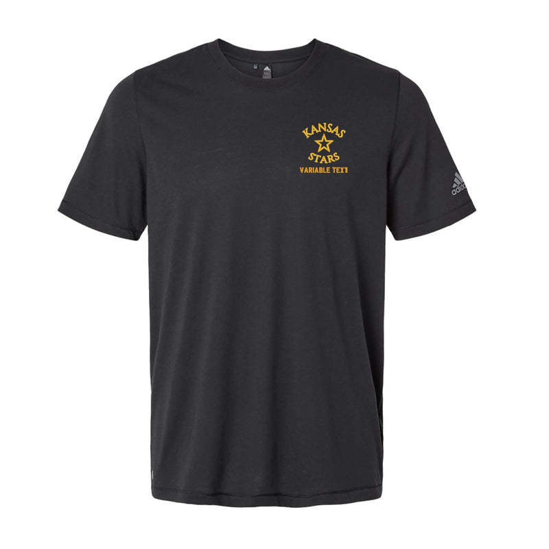 Adidas Blended T-Shirt - Black - Embroidery Text Drop