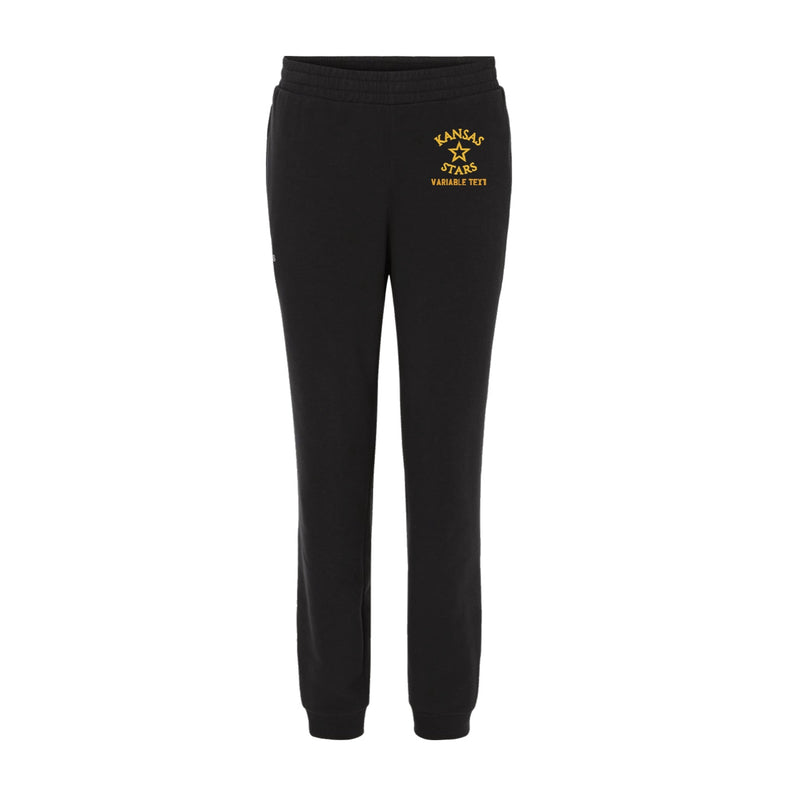 Adidas Fleece Joggers - Black - Embroidery Text Drop