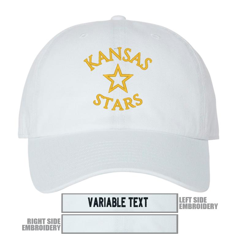 47 Brand Clean Up Cap - White - Hat Embroidery