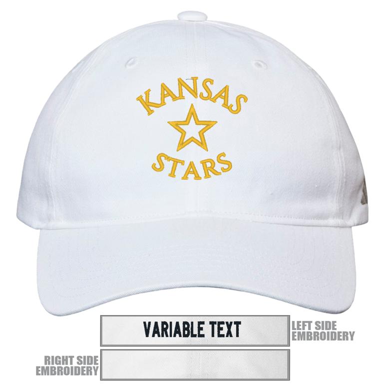 Adidas Relaxed Cap - White - Hat Embroidery