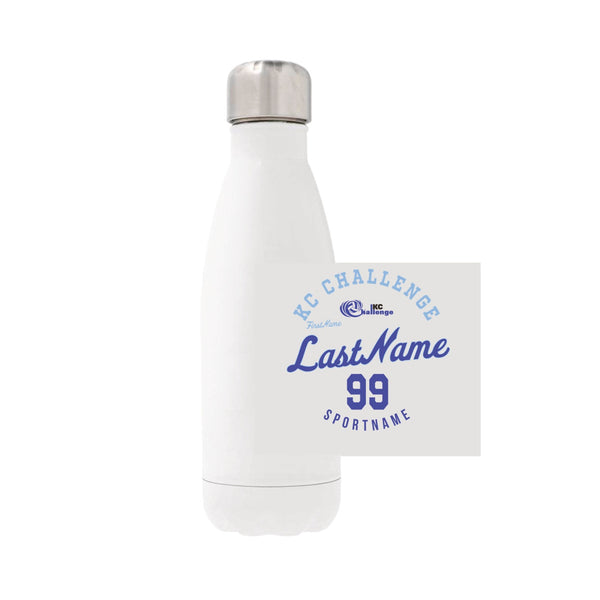 12oz Stainless Steel Water Bottle - White