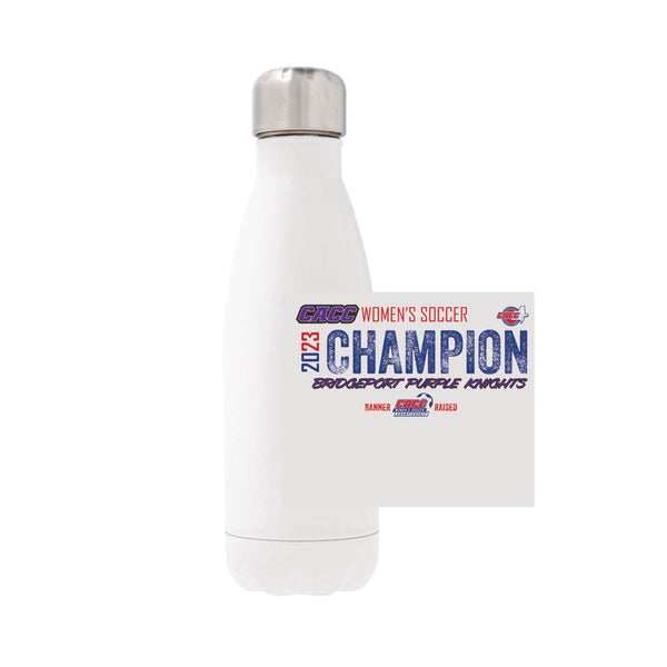 12oz Stainless Steel Water Bottle - White
