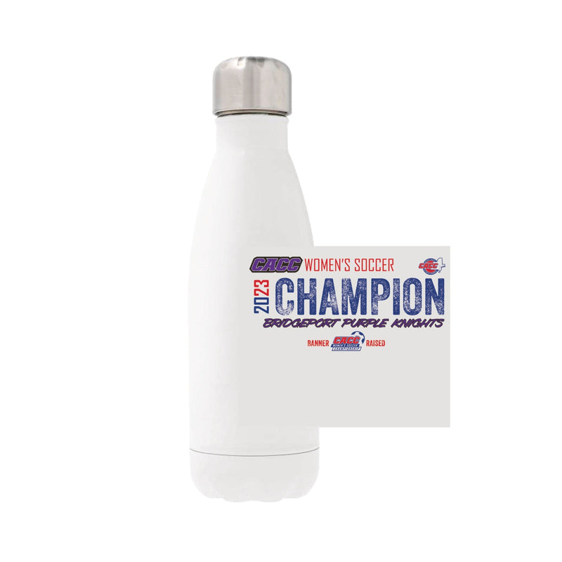 12oz Stainless Steel Water Bottle - White