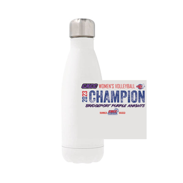 12oz Stainless Steel Water Bottle - White