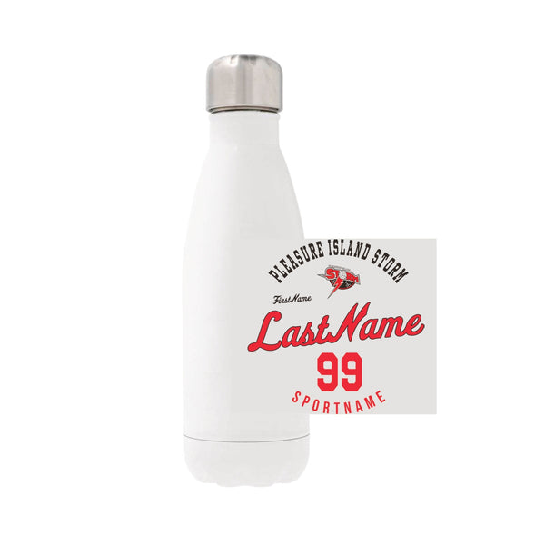12oz Stainless Steel Water Bottle - White