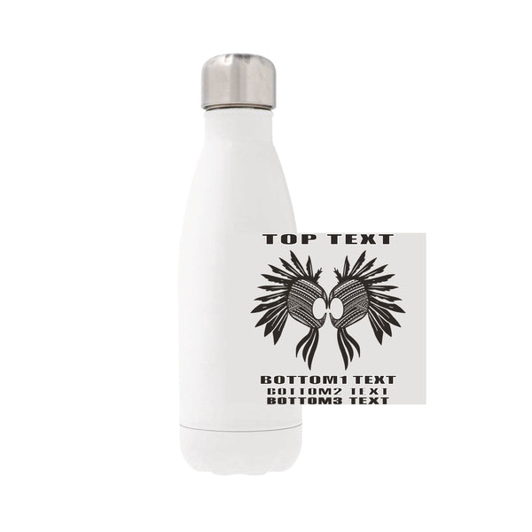 12oz Stainless Steel Water Bottle - White