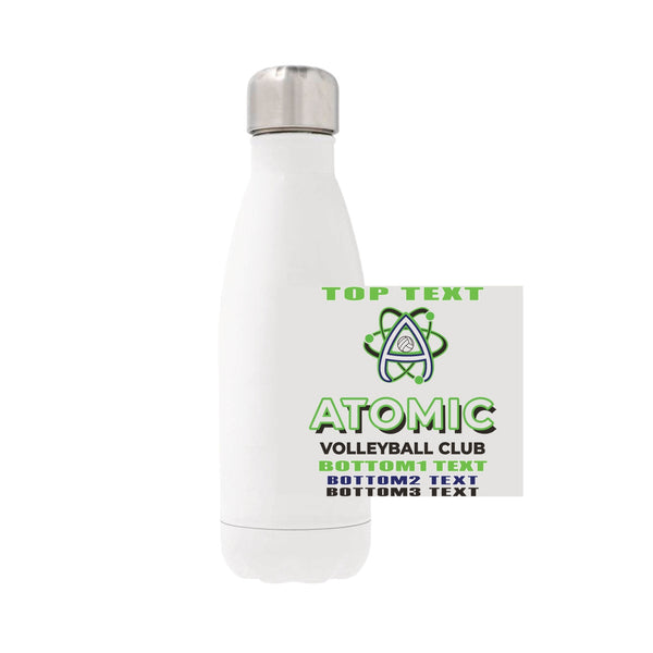 12oz Stainless Steel Water Bottle - White