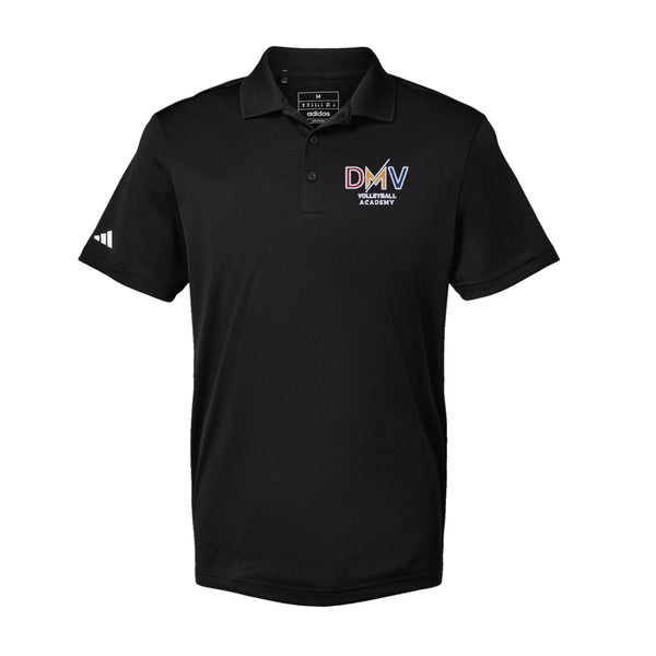 Adidas Sport Polo Men's - Black - Embroidery Text Drop