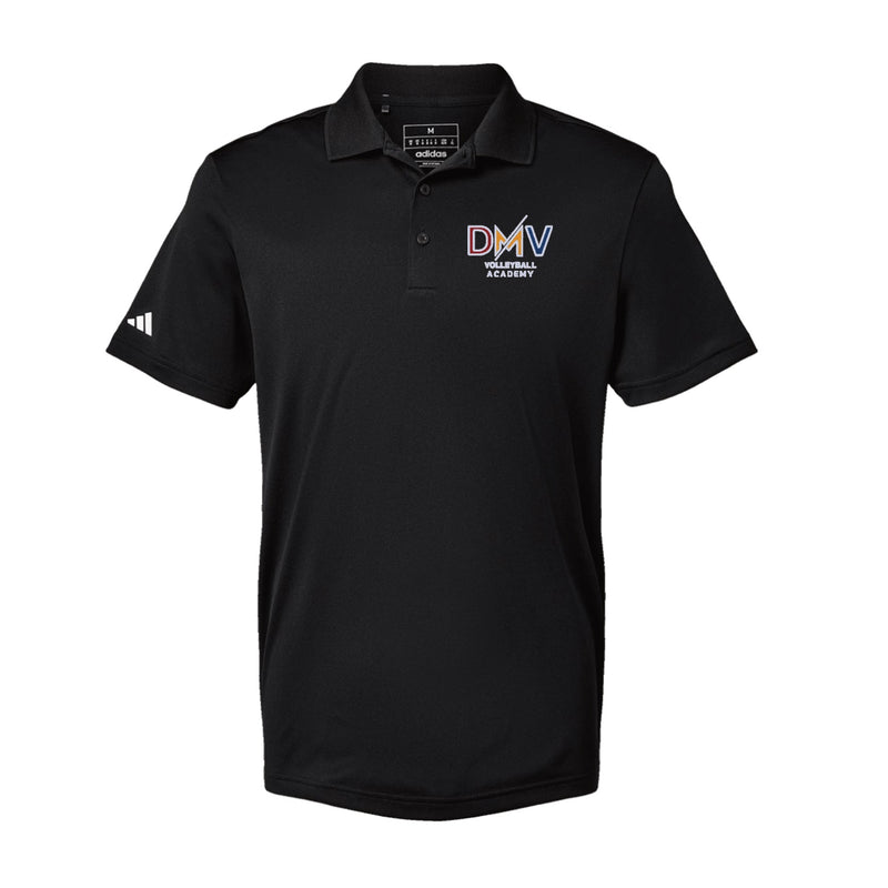 Adidas Sport Polo Men's - Black - Embroidery Text Drop