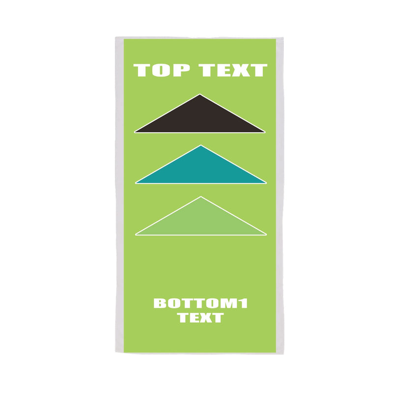 30x60 Velour Beach Towel - Primary - Logo Text Drop
