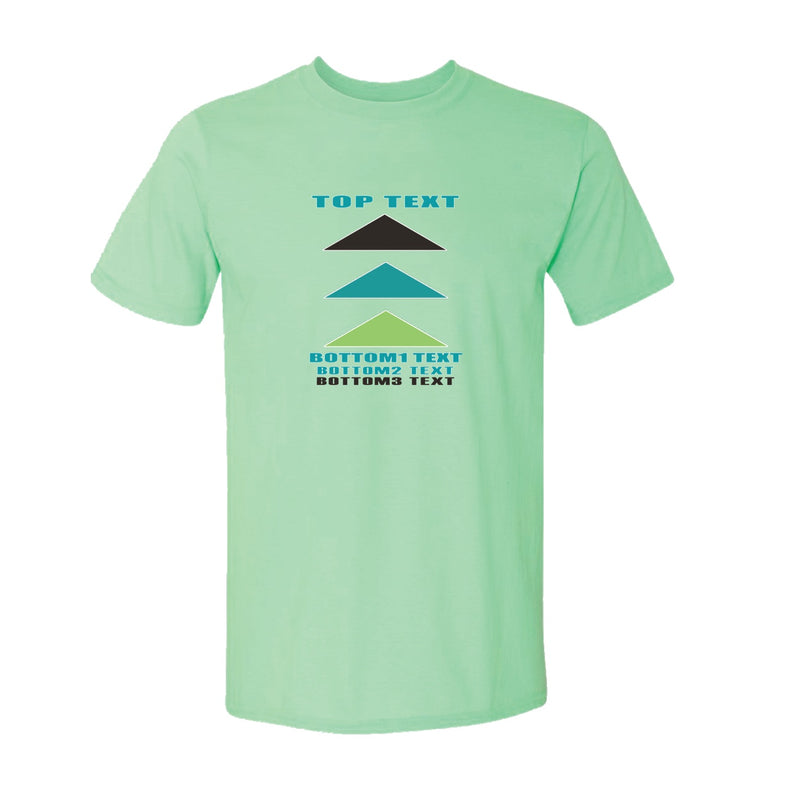 Classic T-Shirt - Mint Green - Logo Text Drop