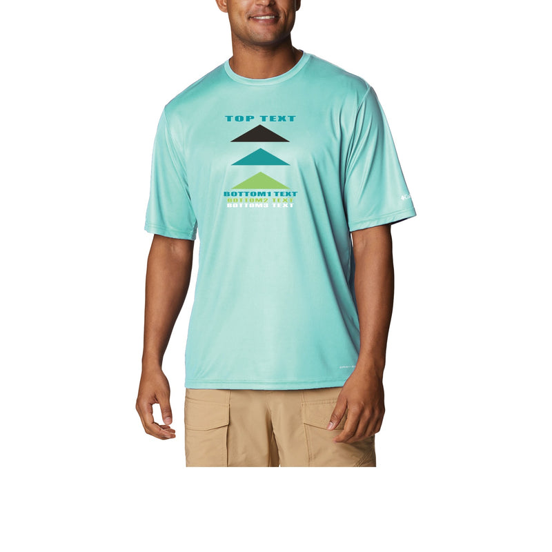 Men's Terminal Tackle Short Sleeve Shirt - Gulf Stream - Logo Text Drop