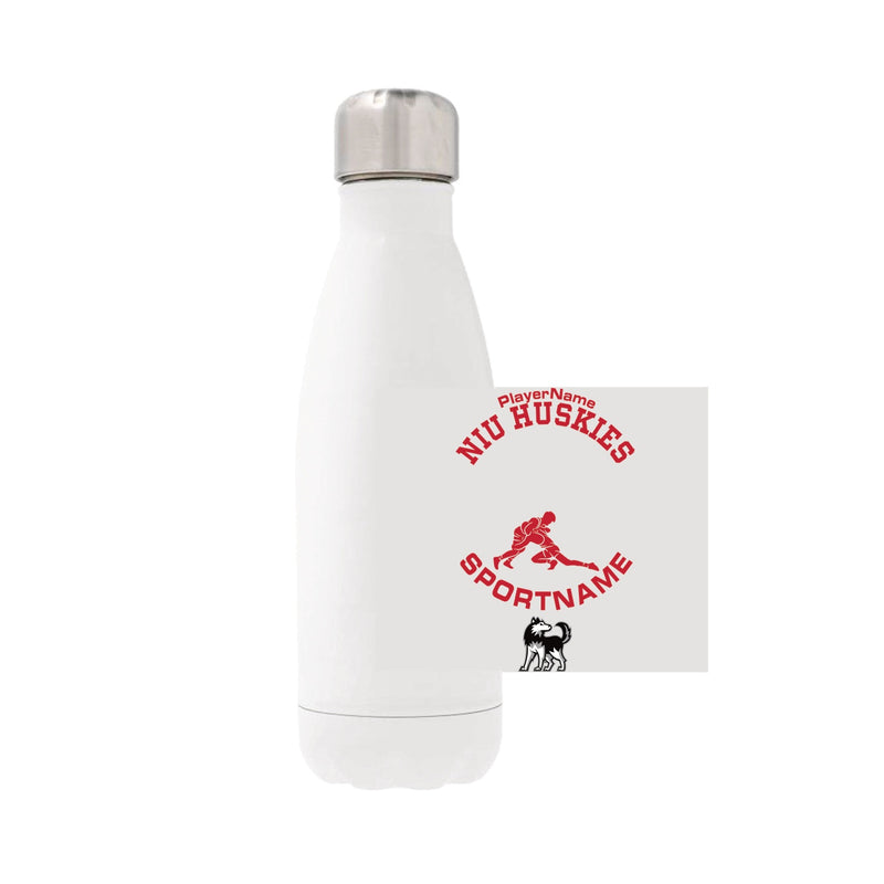 12oz Stainless Steel Water Bottle - White