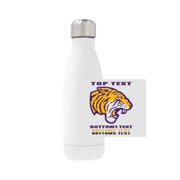 12oz Stainless Steel Water Bottle - White