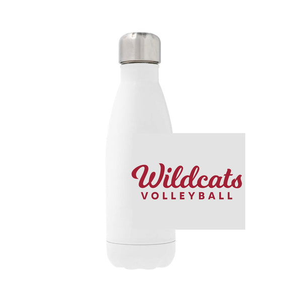 12oz Stainless Steel Water Bottle - White