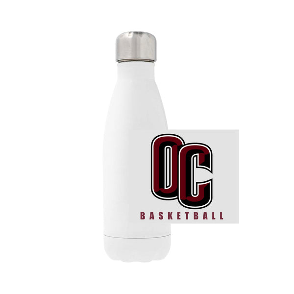 12oz Stainless Steel Water Bottle - White