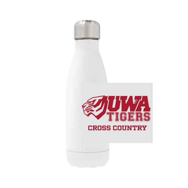 12oz Stainless Steel Water Bottle - white