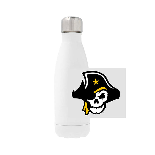 12oz Stainless Steel Water Bottle - white