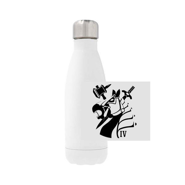12oz Stainless Steel Water Bottle - White
