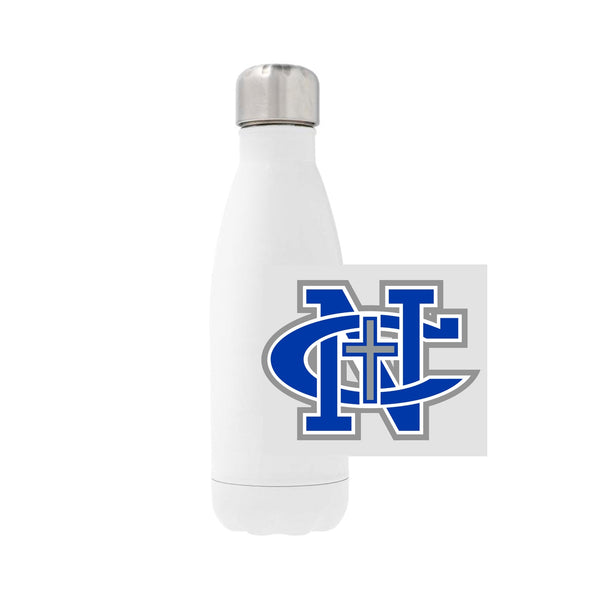12oz Stainless Steel Water Bottle - White