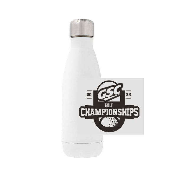 12oz Stainless Steel Water Bottle - White