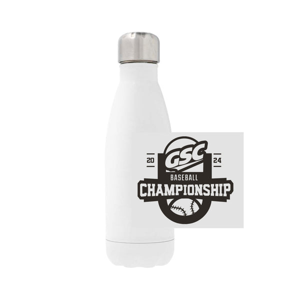 12oz Stainless Steel Water Bottle - White