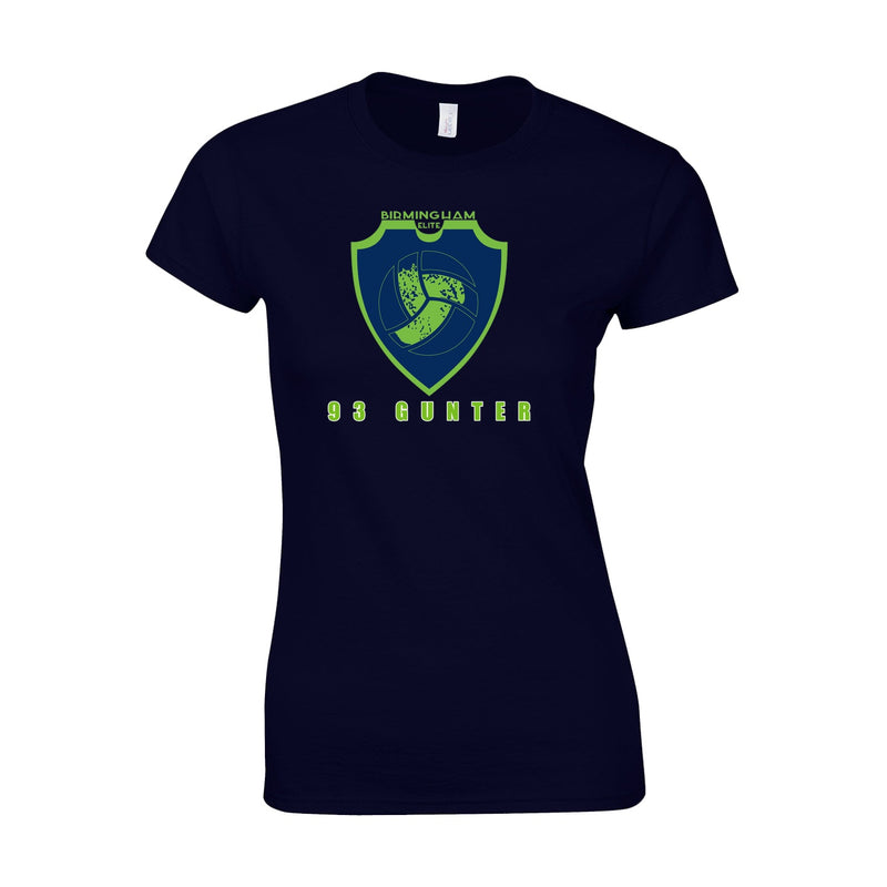 Women's Semi-Fitted Classic T-Shirt  - Navy