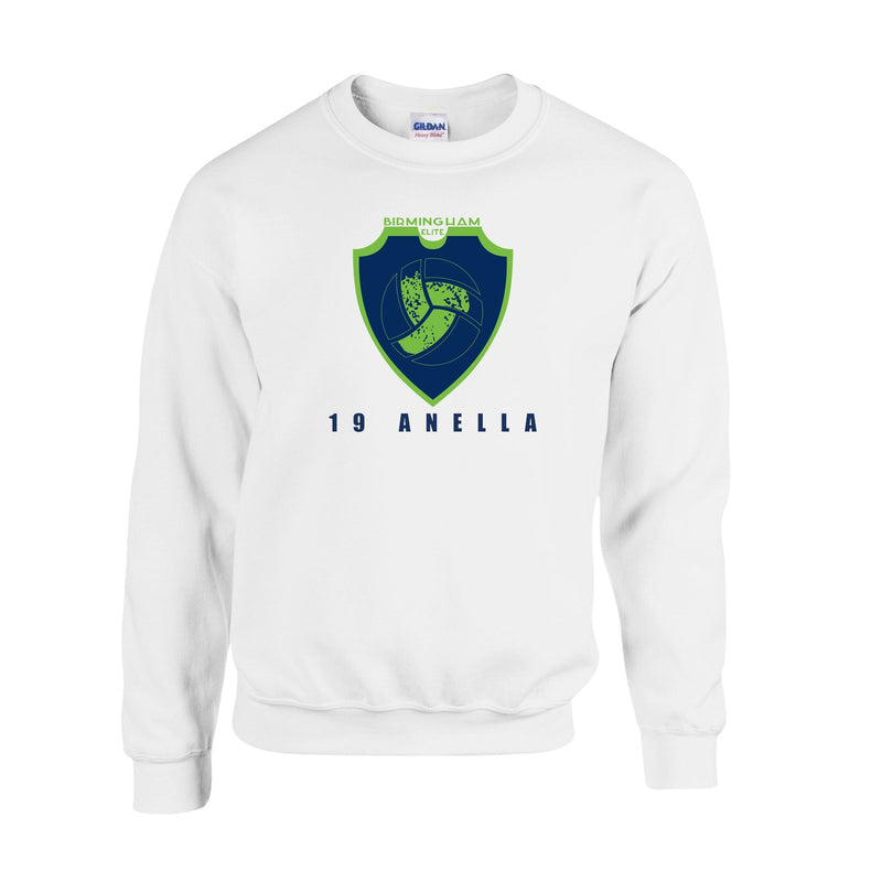Fleece Crewneck - White
