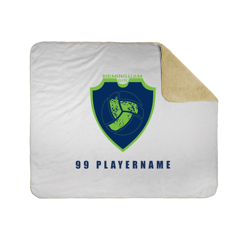 50x60 Sherpa Lined Throw Blanket - White