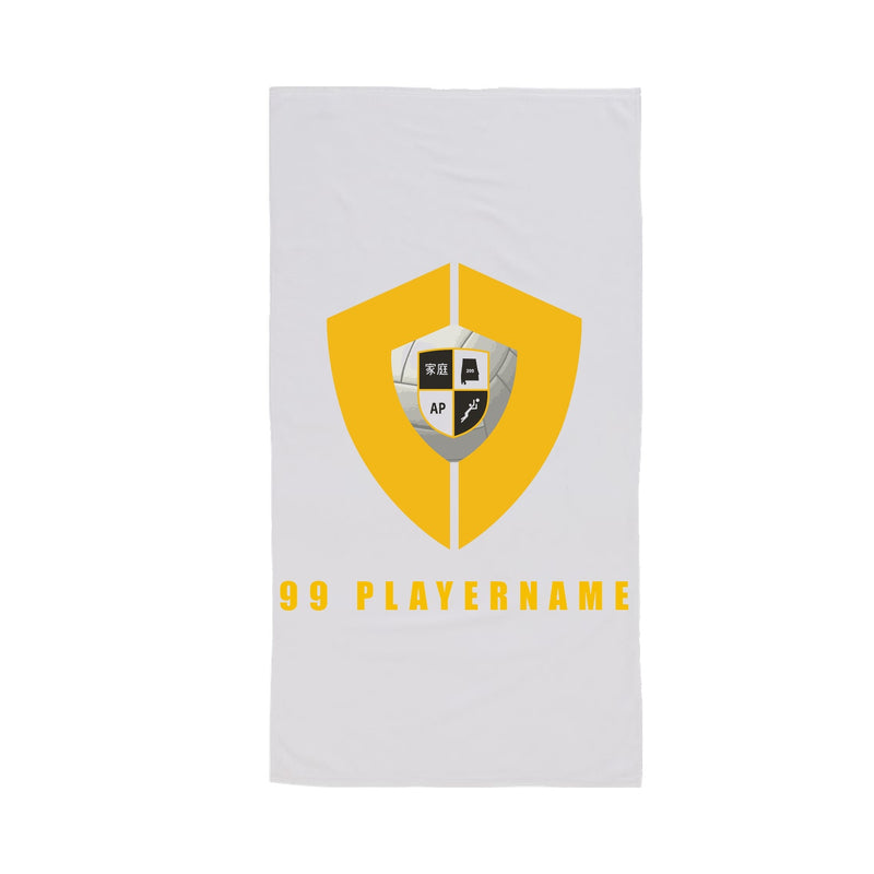30x60 Velour Beach Towel - White