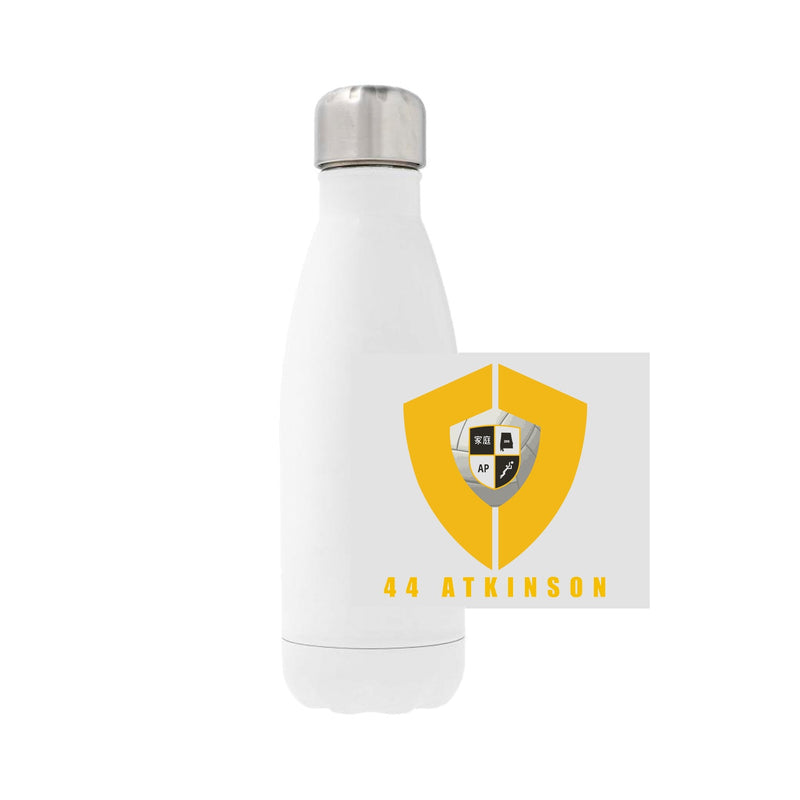 12oz Stainless Steel Water Bottle - White