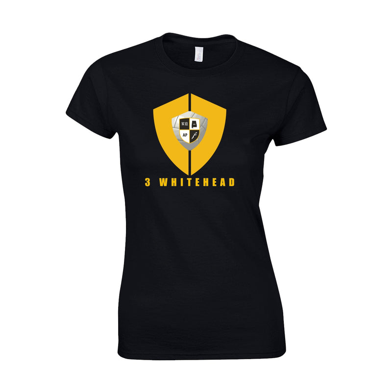 Women's Semi-Fitted Classic T-Shirt  - Black