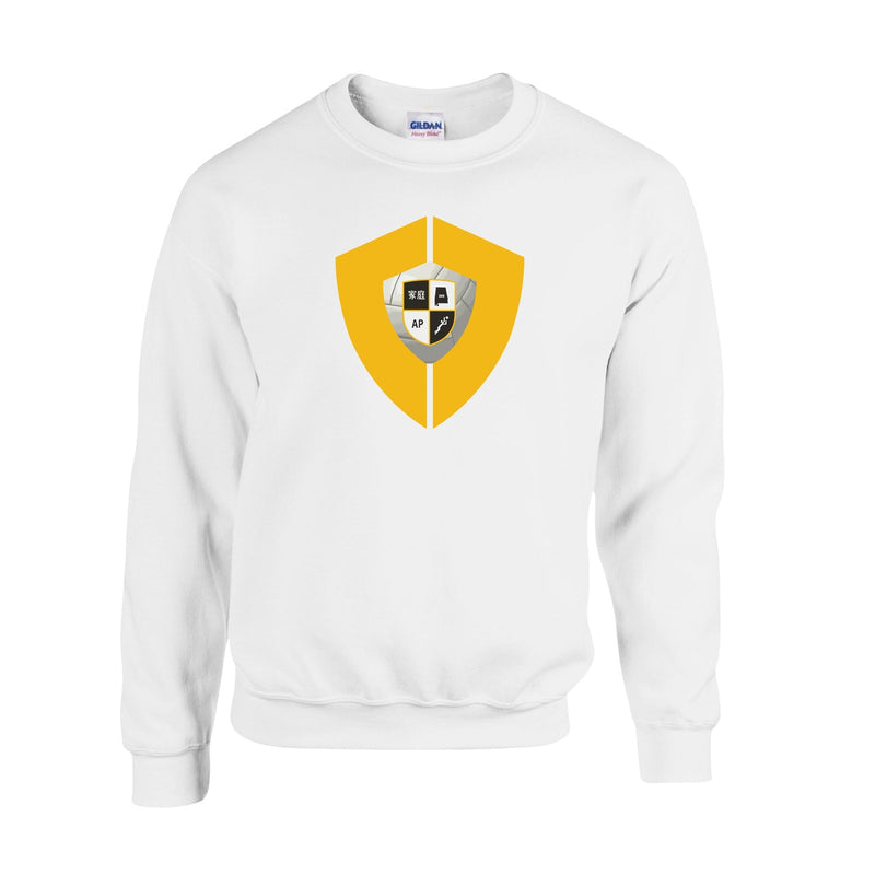 Fleece Crewneck - White