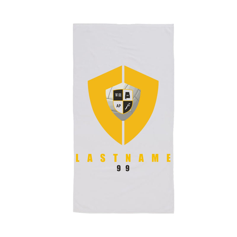 30x60 Velour Beach Towel - White