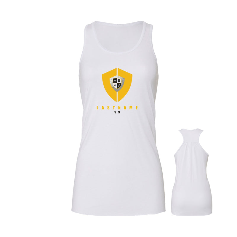 Women's Flowy Racerback Tank - White