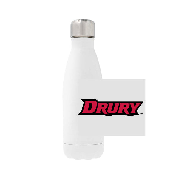 12oz Stainless Steel Water Bottle - white