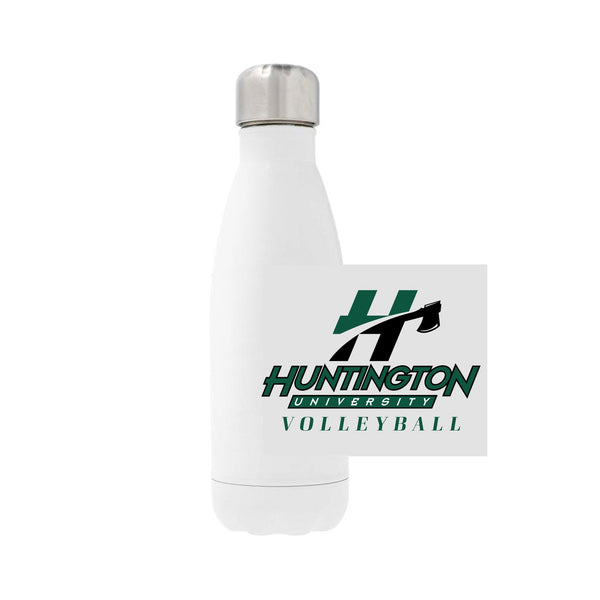 12oz Stainless Steel Water Bottle - white