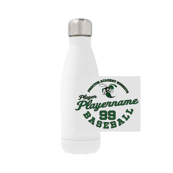 12oz Stainless Steel Water Bottle - White