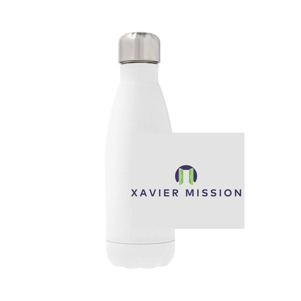 12oz Stainless Steel Water Bottle - White